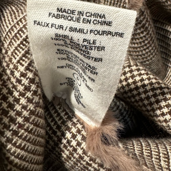 Avec Les Filles faux fur mid length coat - Picture 6 of 7